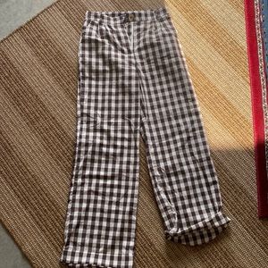 Nasty Gal Checkered Pants